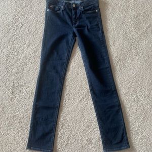 Women’s Hudson,*original* Krista Mid/Low-Rise straight jeans, Sz 26, Dark Navy,